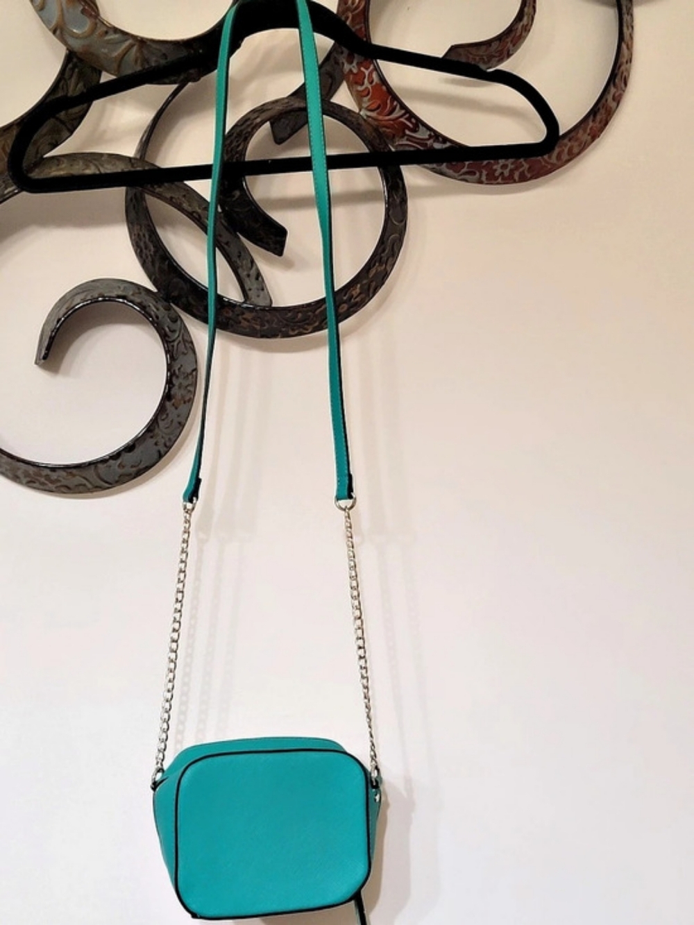 A New Day Elevated Camera Crossbody Bag Blue